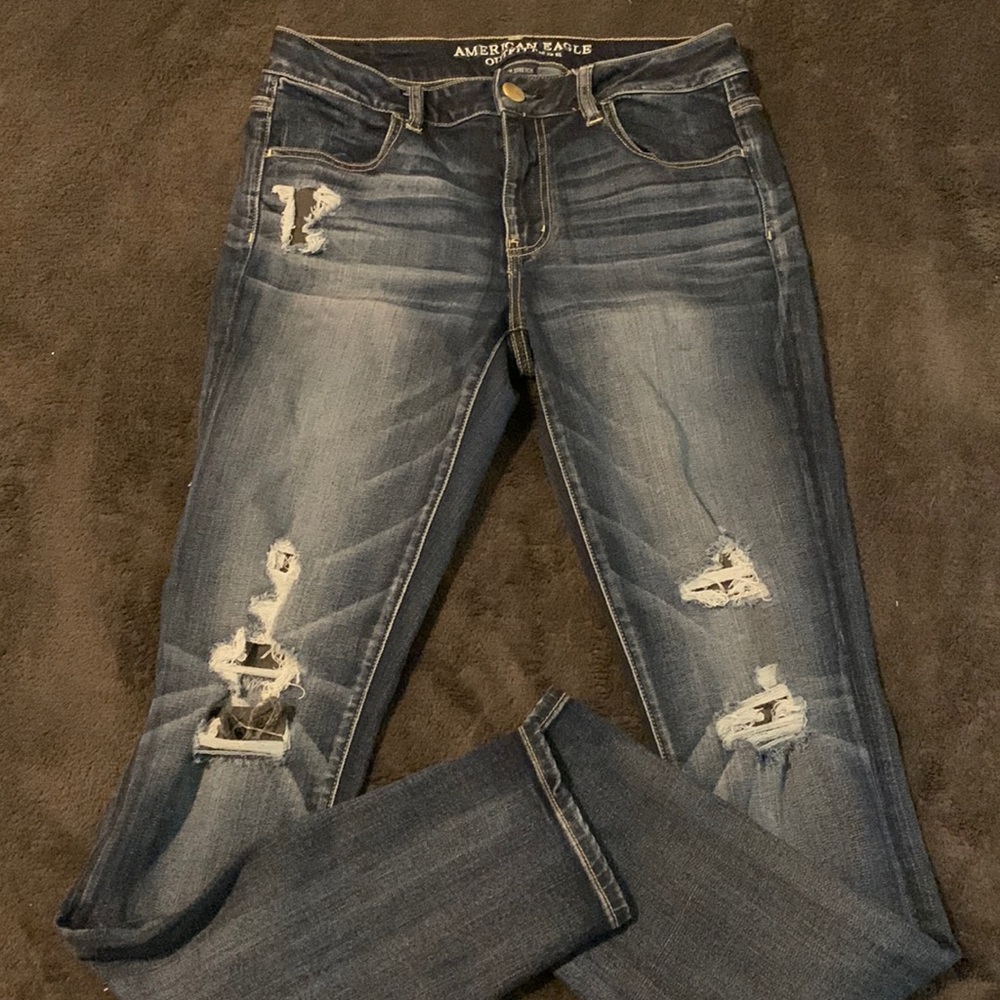 American eagle jeans. Size to big:(